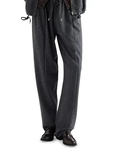 Prada Women's Jersey Pants - Grey | Thumbnail 4 Prada Women's Jersey Pants - Grey | Thumbnail 4