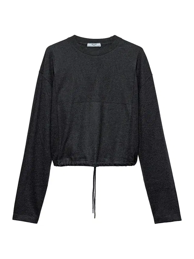 Women's Long-Sleeved Jersey T-Shirt - Grey