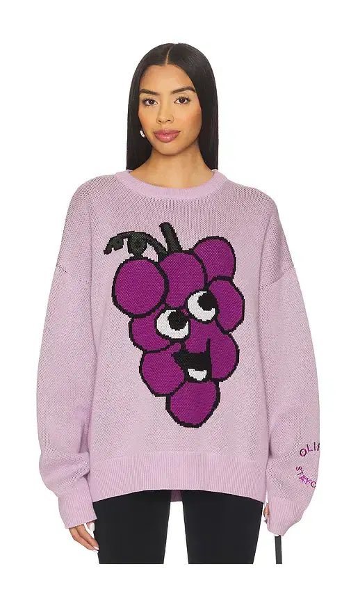 Stay Cool x OLIPOP Grape Sweater