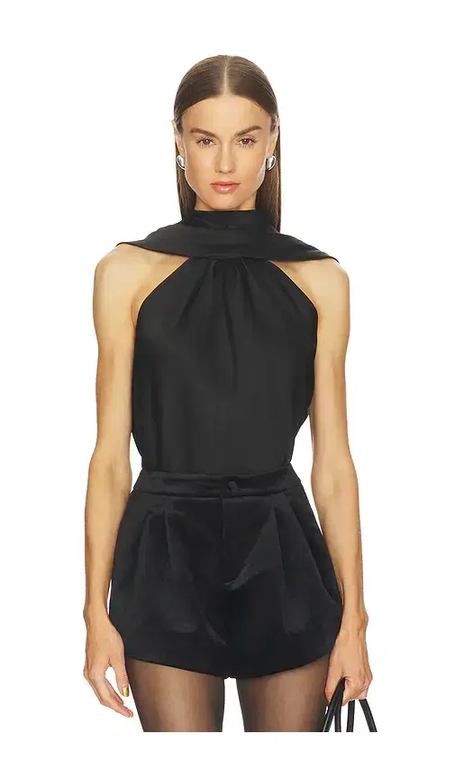 SIMKHAI Scarlett Cape Top