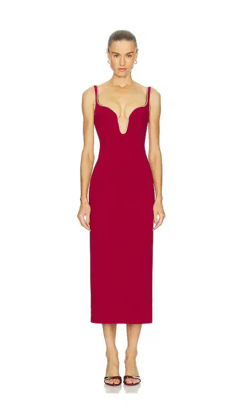 Bardot Brooklyn Diamonte Midi Dress