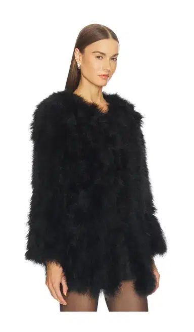 Bubish Monroe Feather Coat | Thumbnail 2