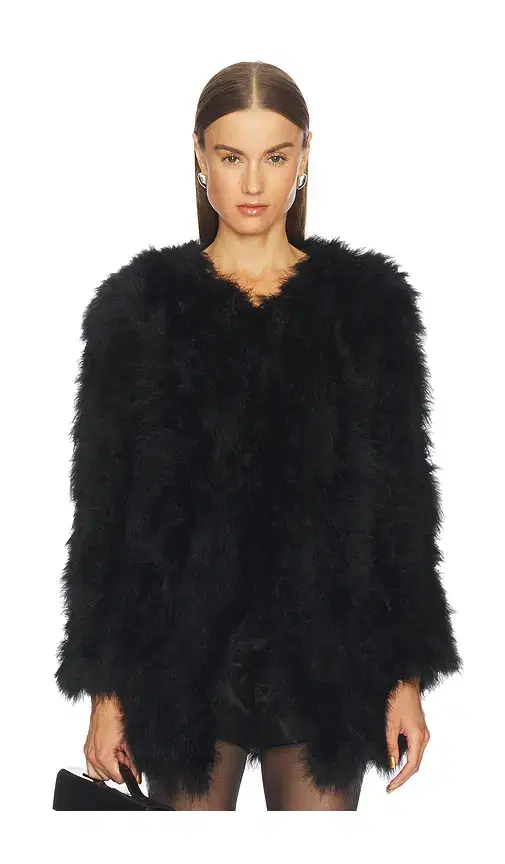 Bubish Monroe Feather Coat