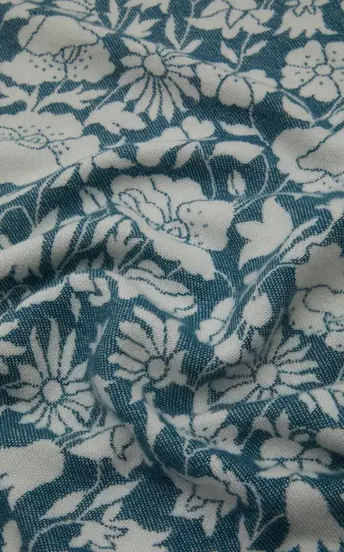Liberty London Poppy Wool Throw - Multi | Thumbnail 4