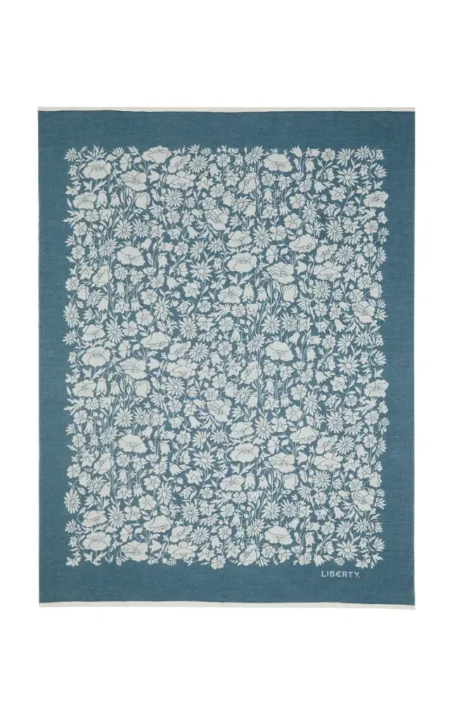 Liberty London Poppy Wool Throw - Multi