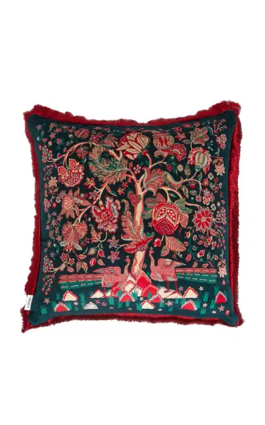 Liberty London Tree of Life Cushion - Multi | Thumbnail 4