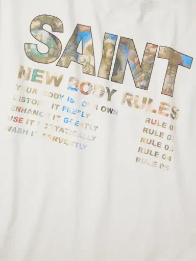 SAINT Mxxxxxx Logo-Print Cotton-Jersey T-Shirt - Men | Thumbnail 6 SAINT Mxxxxxx Logo-Print Cotton-Jersey T-Shirt - Men | Thumbnail 6
