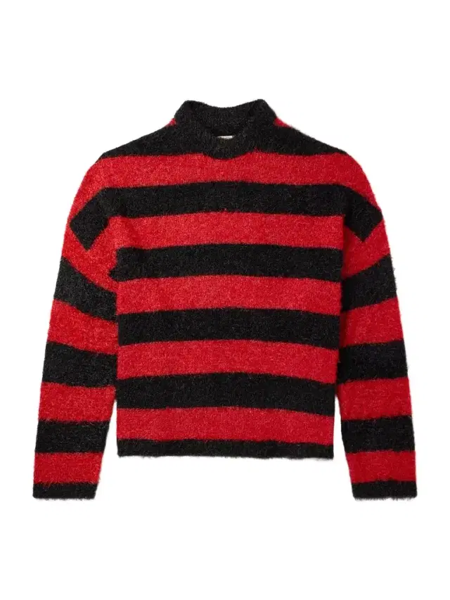 SAINT Mxxxxxx Glittered Striped Knitted Sweater - Men