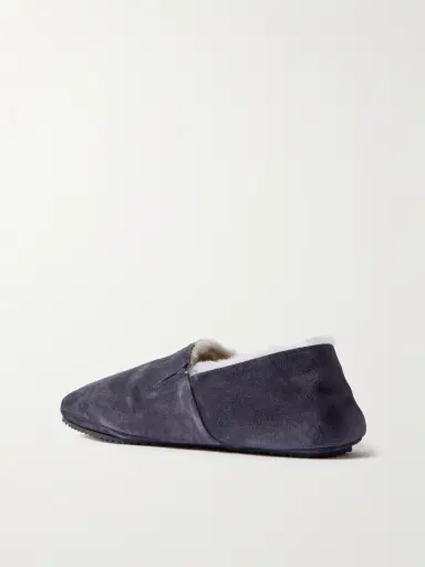 MR P. Plush-Lined Suede Slippers - Men | Thumbnail 4 MR P. Plush-Lined Suede Slippers - Men | Thumbnail 4