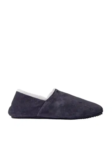 MR P. Plush-Lined Suede Slippers - Men | Thumbnail 1 MR P. Plush-Lined Suede Slippers - Men | Thumbnail 1