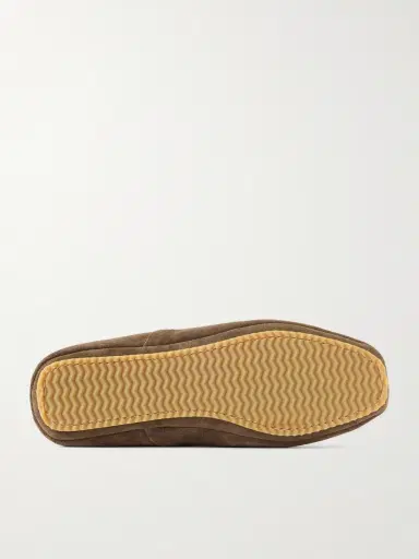 MR P. Plush-Lined Suede Slippers - Men | Thumbnail 3