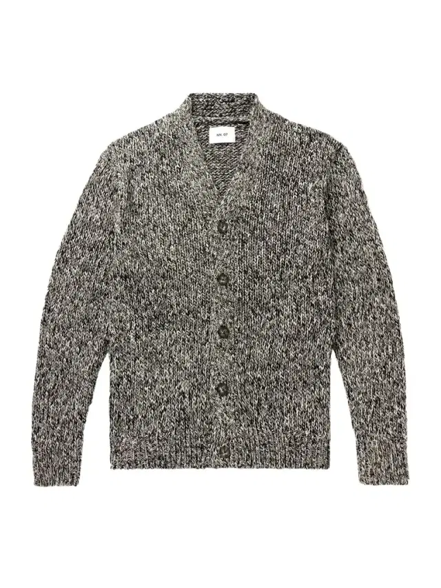 Mika 6620 Recycled Knitted Cardigan - Men