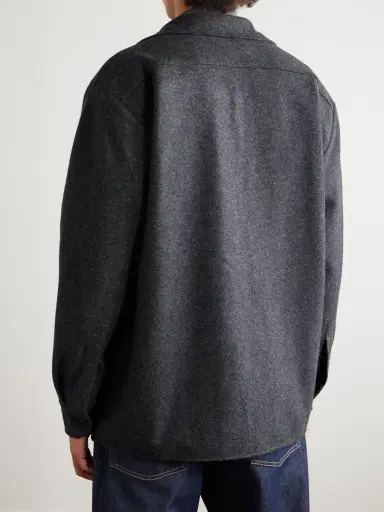Ghiaia Cashmere Wool Overshirt - Men | Thumbnail 3 Ghiaia Cashmere Wool Overshirt - Men | Thumbnail 3