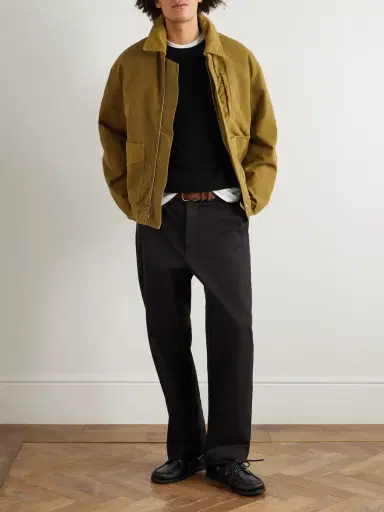 Ghiaia Cashmere Straight-Leg Cotton Chinos - Men | Thumbnail 2 Ghiaia Cashmere Straight-Leg Cotton Chinos - Men | Thumbnail 2