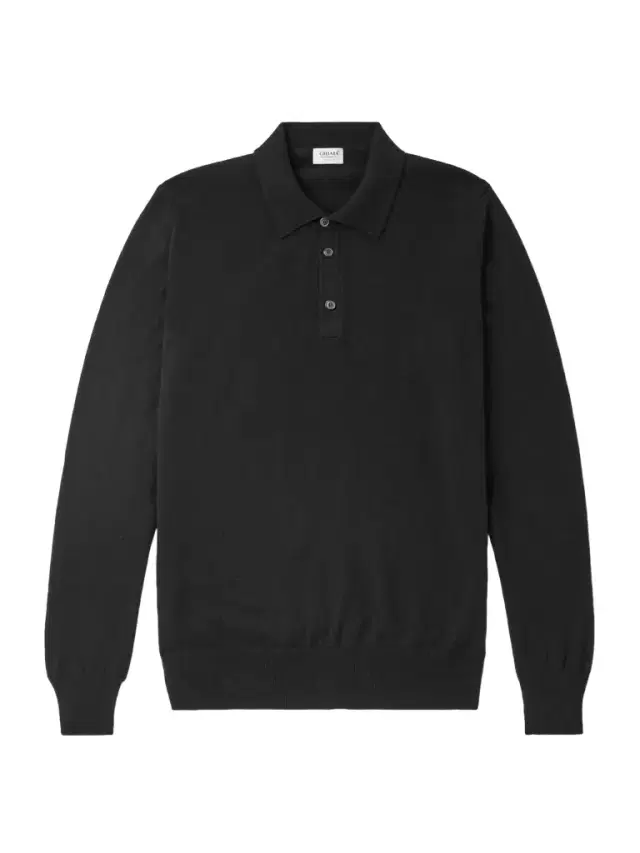Ghiaia Cashmere Cashmere Polo Shirt - Men