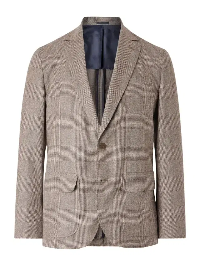 Ghost Prince of Wales Virgin Wool Suit Jacket - Men