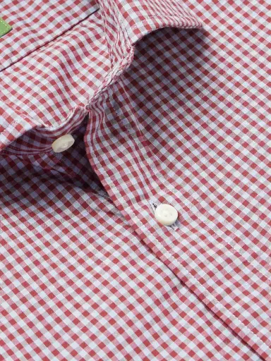 Sid Mashburn Gingham Cotton-Poplin Shirt - Men | Thumbnail 5 Sid Mashburn Gingham Cotton-Poplin Shirt - Men | Thumbnail 5