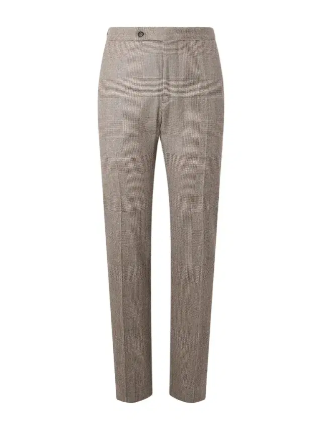 Ghost Straight-Leg Prince of Wales Wool-Hopsack Suit Trousers - Men