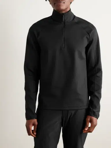 Aztech Mountain Ajax Slim-Fit Stretch-Jersey Zip-Up Ski Base Layer - Men | Thumbnail 3 Aztech Mountain Ajax Slim-Fit Stretch-Jersey Zip-Up Ski Base Layer - Men | Thumbnail 3