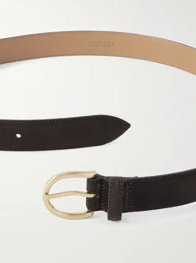MORJAS 3cm Suede Belt - Men | Thumbnail 2