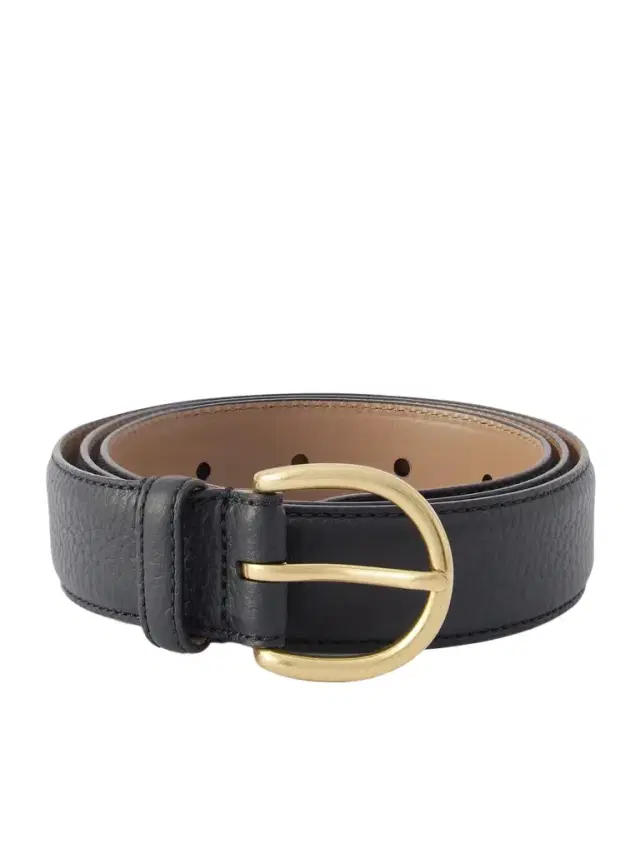 3cm Leather Belt - Men