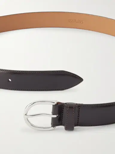 MORJAS 3cm Leather Belt - Men | Thumbnail 3