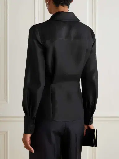 Carolina Herrera Silk Blouse | Thumbnail 3