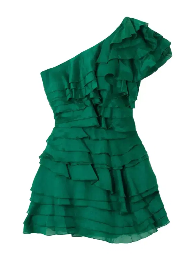 Rosaline Tiered Lyocell-blend Mini Dress