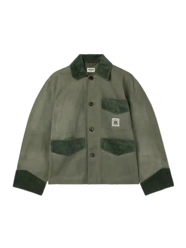 BODE Corduroy-trimmed Waxed-cotton Jacket | Thumbnail 1 BODE Corduroy-trimmed Waxed-cotton Jacket | Thumbnail 1