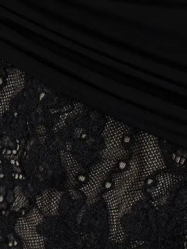 Zimmermann Off-the-shoulder Ruched Jersey And Stretch-lace Bodysuit | Thumbnail 5 Zimmermann Off-the-shoulder Ruched Jersey And Stretch-lace Bodysuit | Thumbnail 5