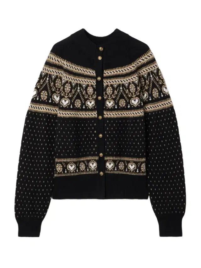 Marc Fair Isle Cashmere Cardigan