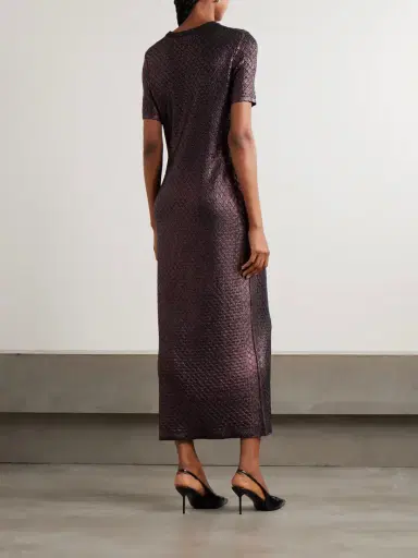 Rabanne Metallic Jacquard-knit Maxi Dress | Thumbnail 3 Rabanne Metallic Jacquard-knit Maxi Dress | Thumbnail 3