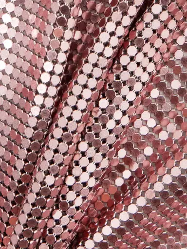 Rabanne Pleated Chainmail Blouse | Thumbnail 4