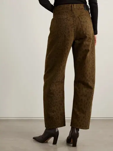 Citizens of Humanity Miro Long Leopard-print Mid-rise Barrel-leg Jeans | Thumbnail 4 Citizens of Humanity Miro Long Leopard-print Mid-rise Barrel-leg Jeans | Thumbnail 4