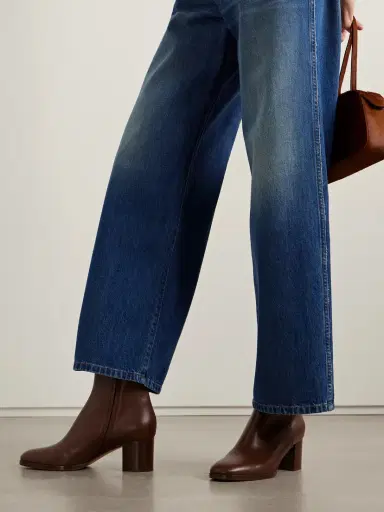 Gianvito Rossi Vitello Glove 55 Leather Ankle Boots | Thumbnail 2 Gianvito Rossi Vitello Glove 55 Leather Ankle Boots | Thumbnail 2