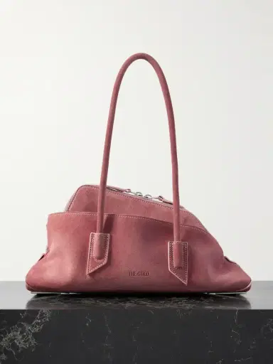The Attico La Passeggiata Small Asymmetric Suede Tote | Thumbnail 1 The Attico La Passeggiata Small Asymmetric Suede Tote | Thumbnail 1
