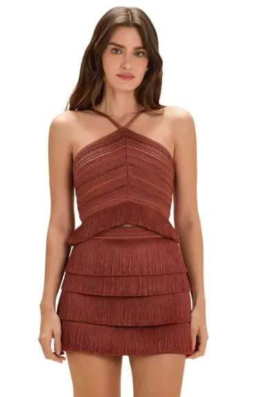 PatBo AMBER FRINGE SKIRT | Thumbnail 1 PatBo AMBER FRINGE SKIRT | Thumbnail 1