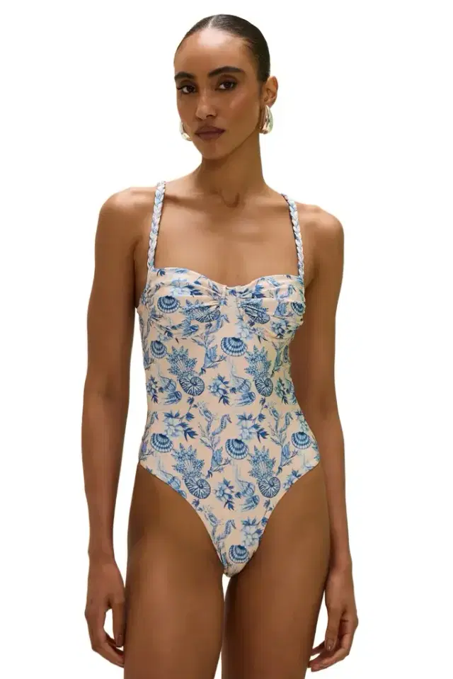 PatBo EDEN ROCK SEASHELL BODYSUIT