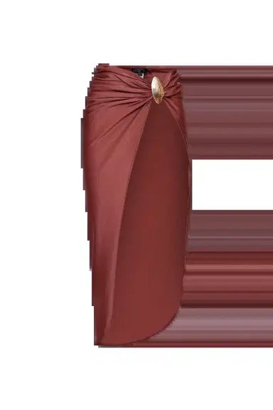 PatBo GOLDEN DUNE LYCRA MAXI BEACH SKIRT | Thumbnail 2