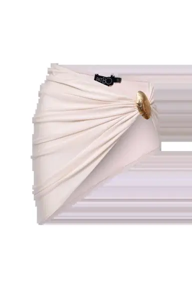 PatBo GOLDEN DUNE LYCRA MINI BEACH SKIRT | Thumbnail 2 PatBo GOLDEN DUNE LYCRA MINI BEACH SKIRT | Thumbnail 2