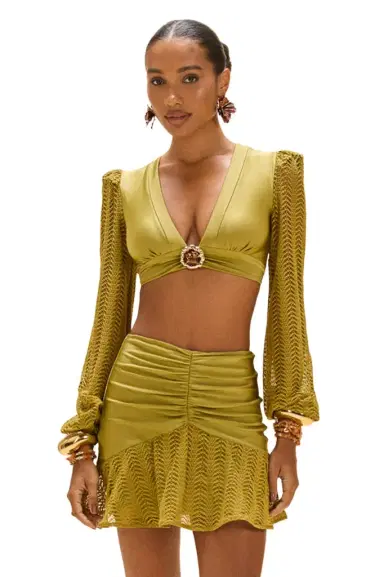 PatBo WAVE MESH MINI SKIRT | Thumbnail 1 PatBo WAVE MESH MINI SKIRT | Thumbnail 1