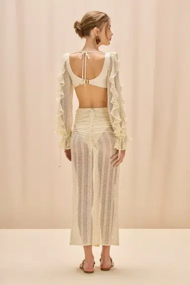 PatBo WAVE NET MAXI SKIRT | Thumbnail 3 PatBo WAVE NET MAXI SKIRT | Thumbnail 3