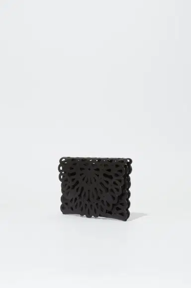 Simkhai Mccall Laser Cut Leather Clutch | Thumbnail 2