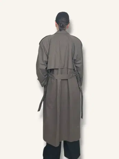 Jen Wonders Studio Olive Trench Coat | Thumbnail 12