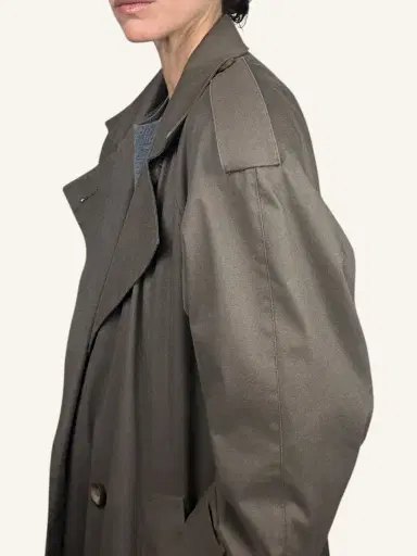 Jen Wonders Studio Olive Trench Coat | Thumbnail 5