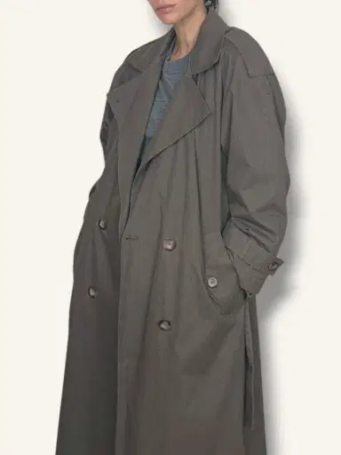 Jen Wonders Studio Olive Trench Coat | Thumbnail 8