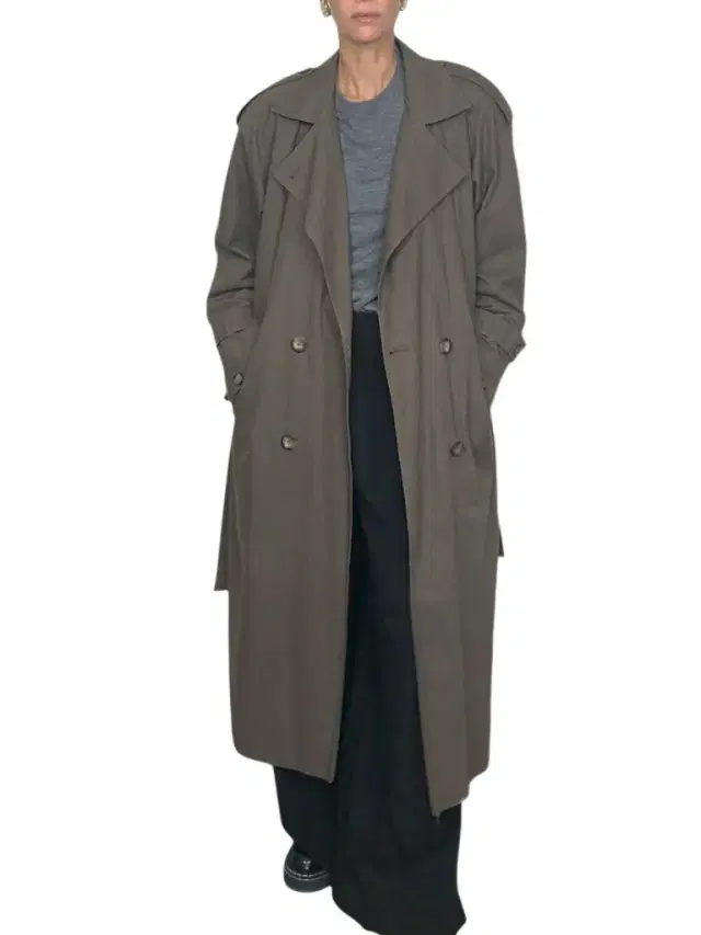 Jen Wonders Studio Olive Trench Coat