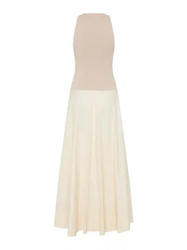 St. Agni Knit Bodice Asymmetric Dress | Thumbnail 2