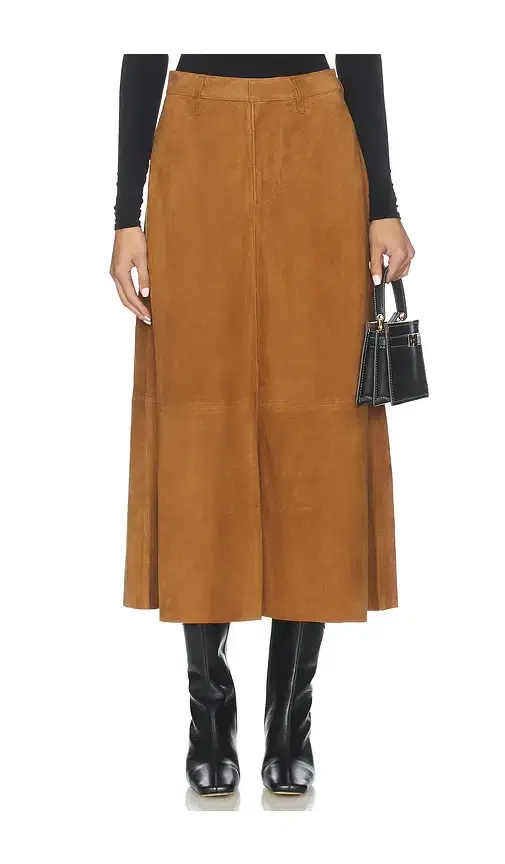 Citizens of Humanity Suede Cassia Skirt