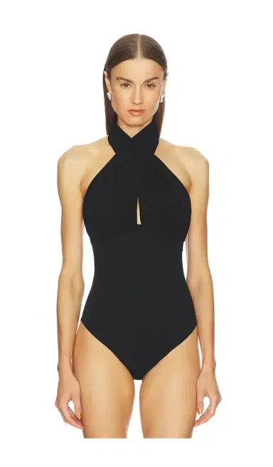 Paris Georgia Draped Bodysuit | Thumbnail 2